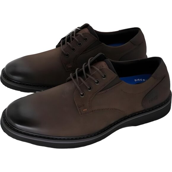 Nunn Bush Denali Waterproof Plain Toe Oxford Shoes Brown 9M main image 4